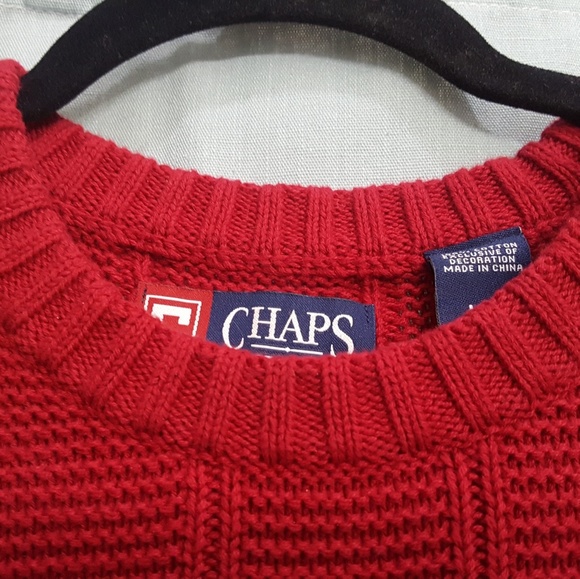 Chaps Knitted Sweater - Picture 2 of 3